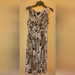 Simply Vera Wang Flowy Asymmetrical Sleeveless Dress